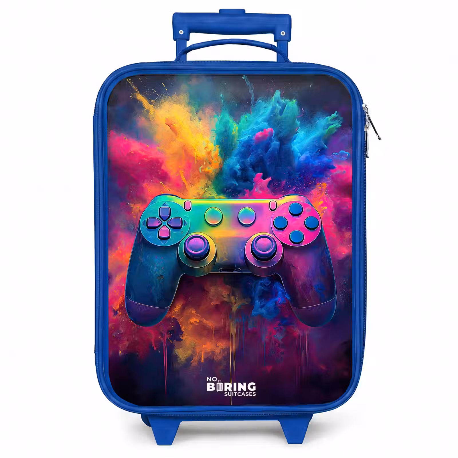 Kinderkoffer - Blauw - Game - Controller - Kleurrijk - Explosie — 1