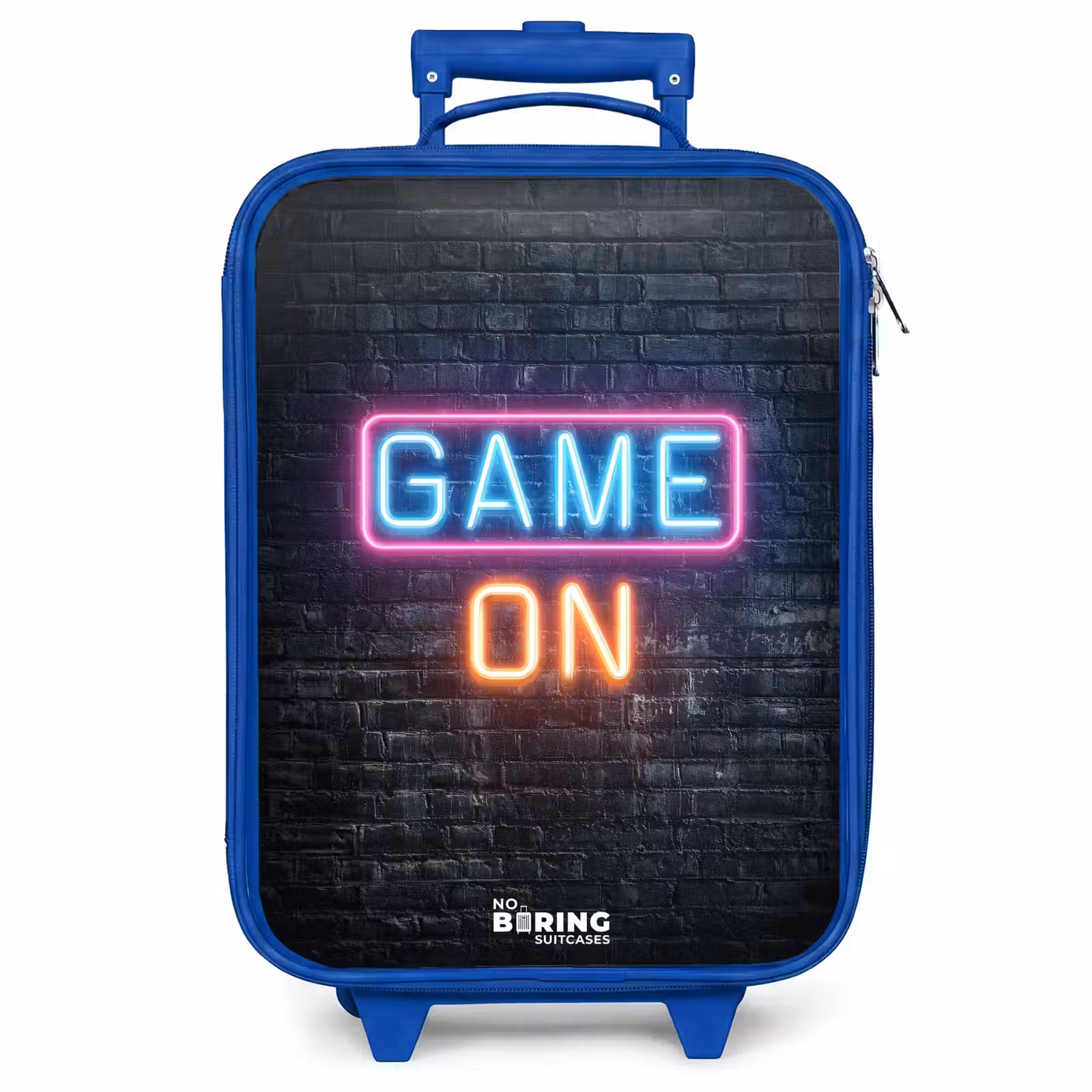 Kinderkoffer - Blauw - Game - Letters - Neon — 1