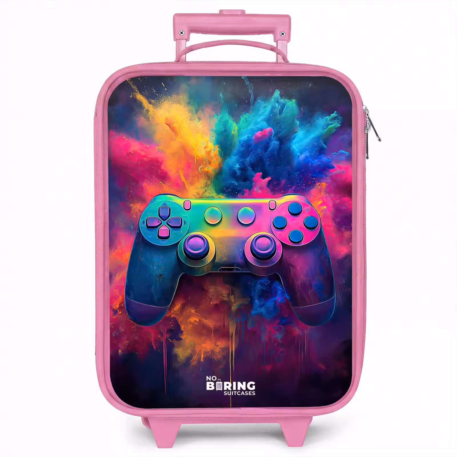 Kinderkoffer - Roze - Game - Controller - Kleurrijk - Explosie — 1