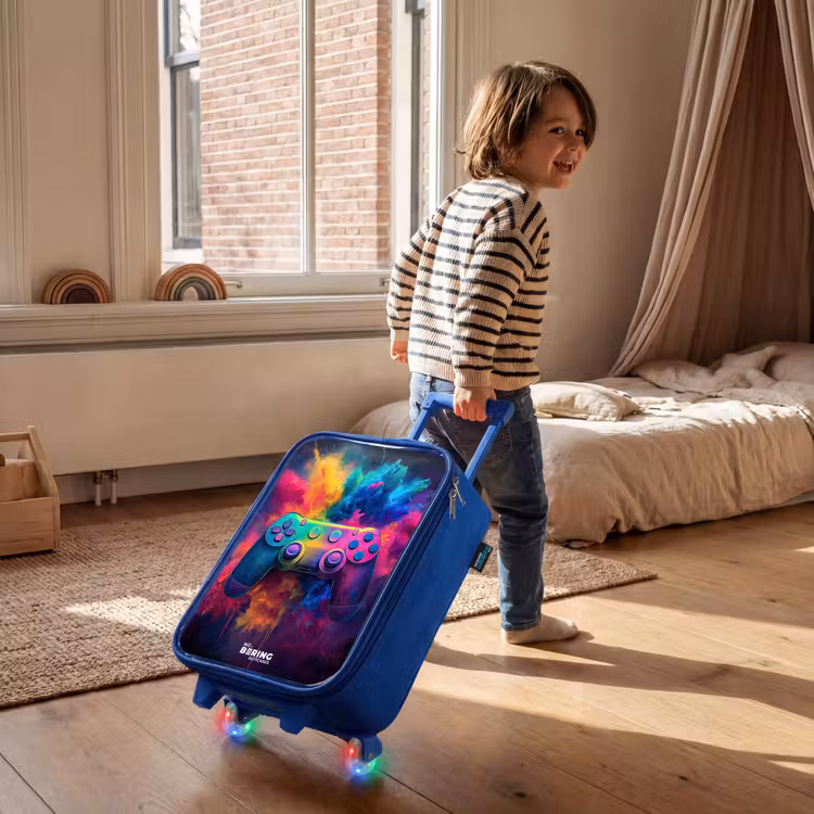 Kinderkoffer - Blauw - Game - Controller - Kleurrijk - Explosie — 3