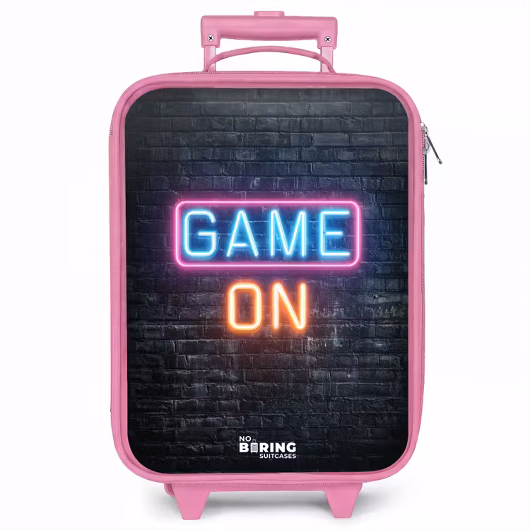 Kinderkoffer - Roze - Game - Letters - Neon — 1