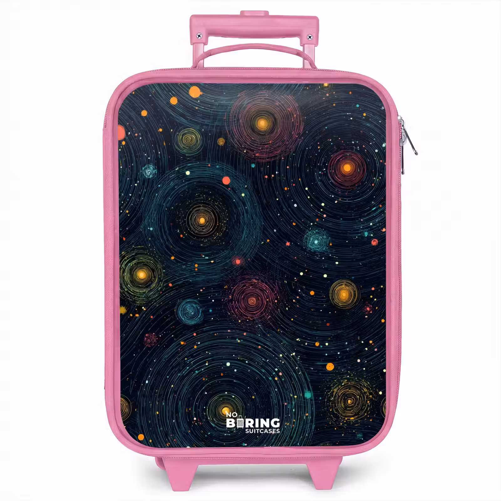 Kinderkoffer - Roze - Sterren - Planeten - Kleurrijk — 1