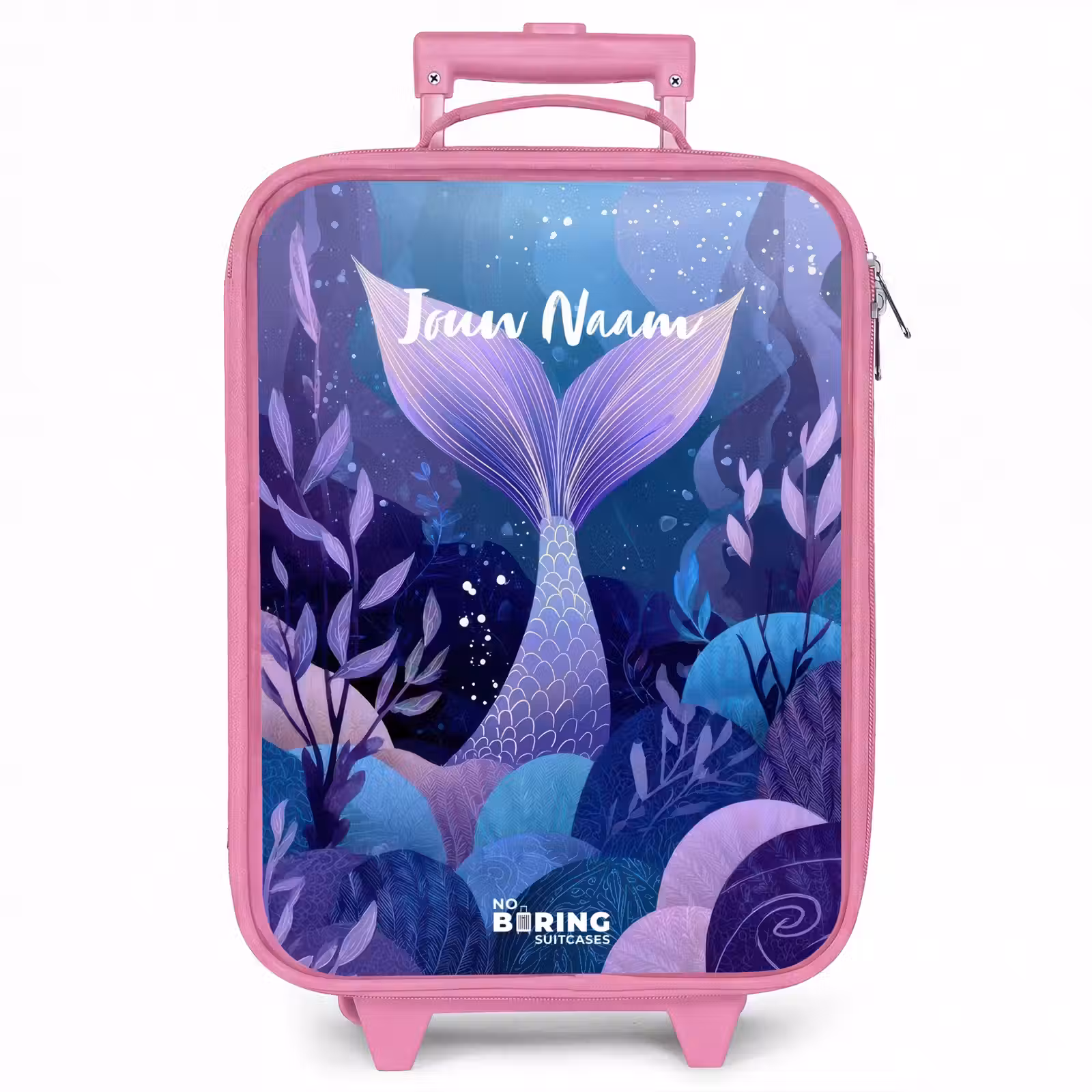 Kinderkoffer - Roze - Zeemeermin - Onderwater - Paars - Blauw — 1