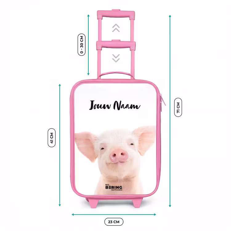 Kinderkoffer met naam - Roze - Binky Big — 6