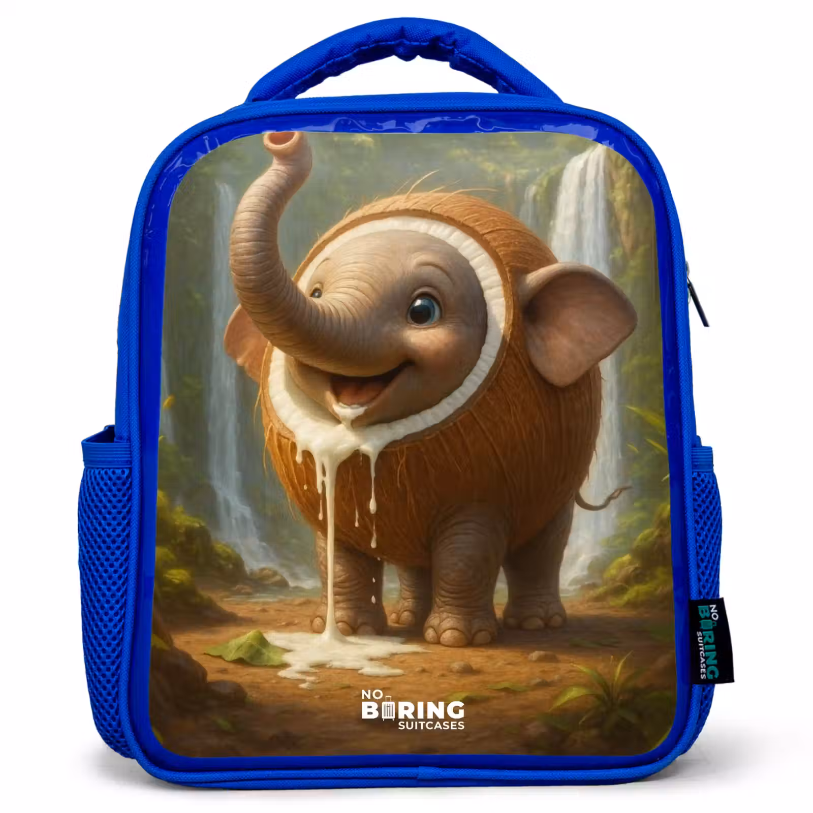Kinderrugzak - Blauw - Coconote Elephante — 1