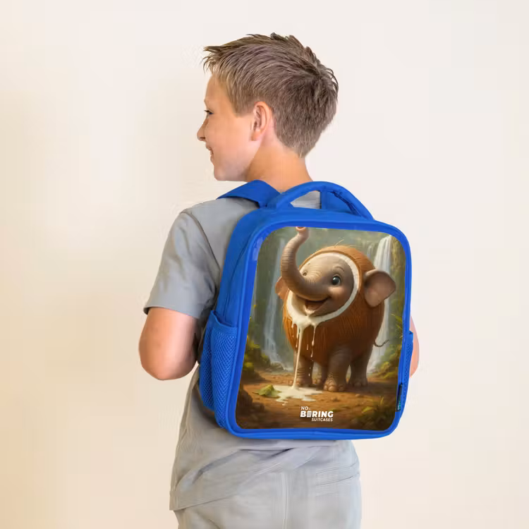 Kinderrugzak - Blauw - Coconote Elephante — 3