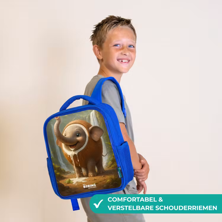 Kinderrugzak - Blauw - Coconote Elephante — 4