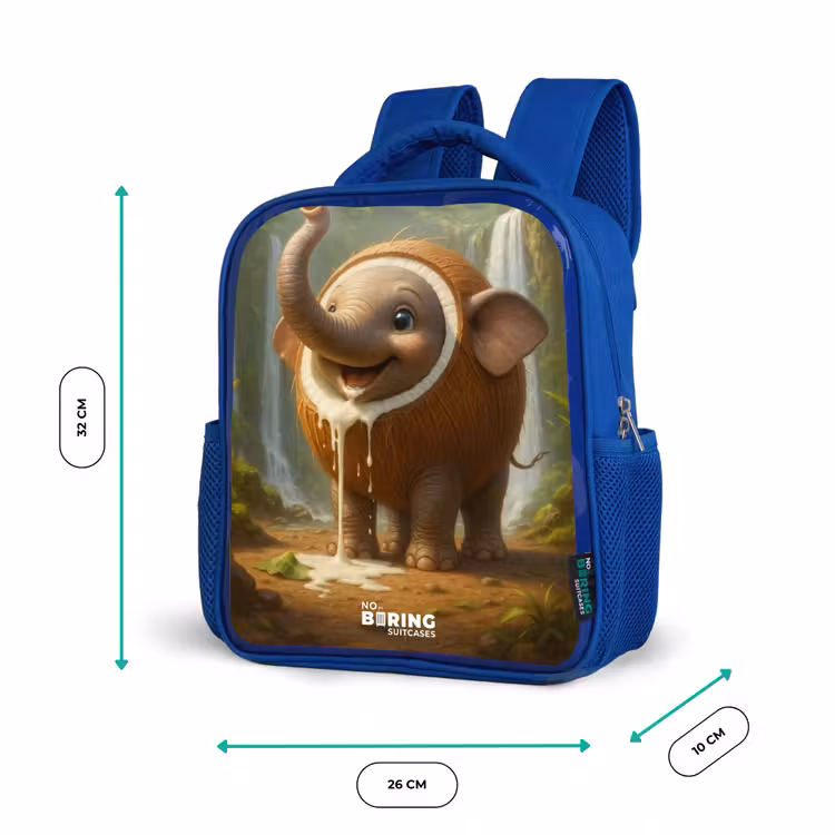 Kinderrugzak - Blauw - Coconote Elephante — 6