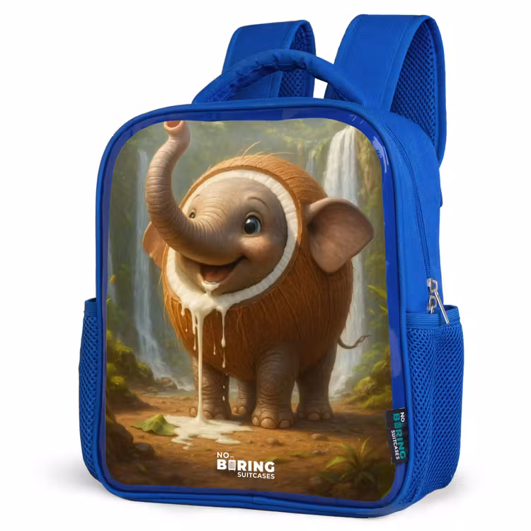 Kinderrugzak - Blauw - Coconote Elephante — 9