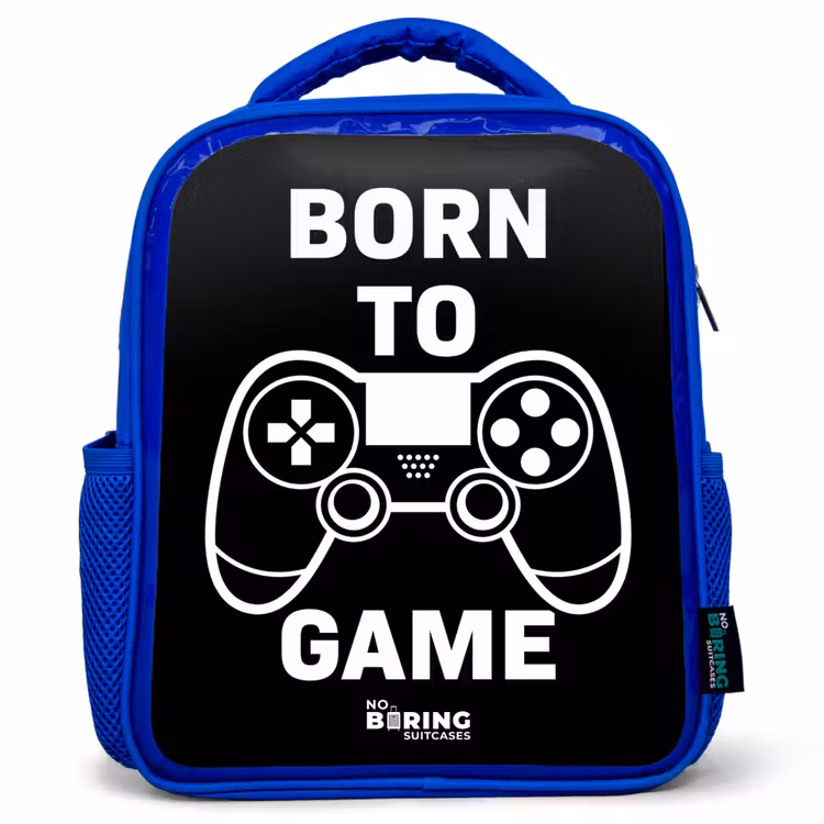 Kinderrugzak - Blauw - Born to game met controller — 1