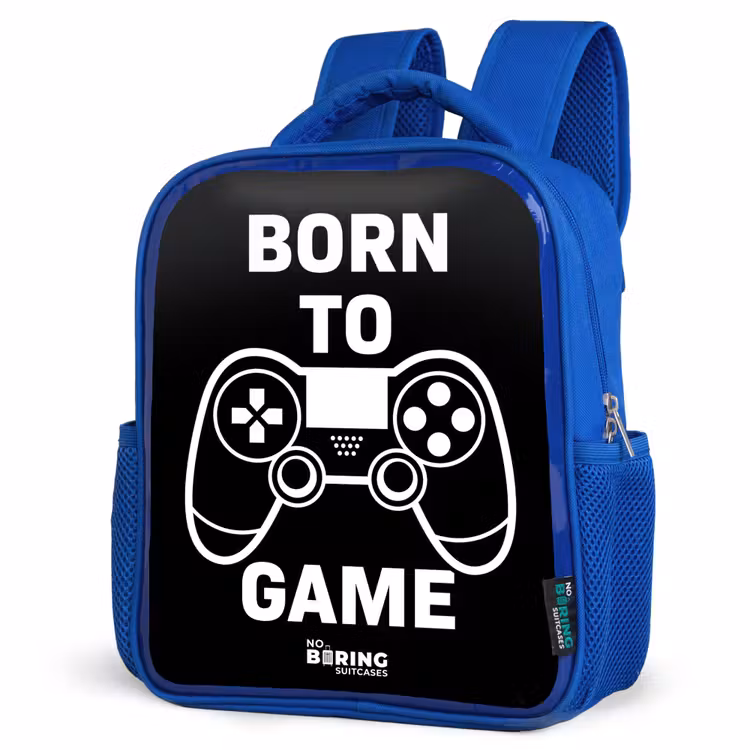 Kinderrugzak - Blauw - Born to game met controller — 9