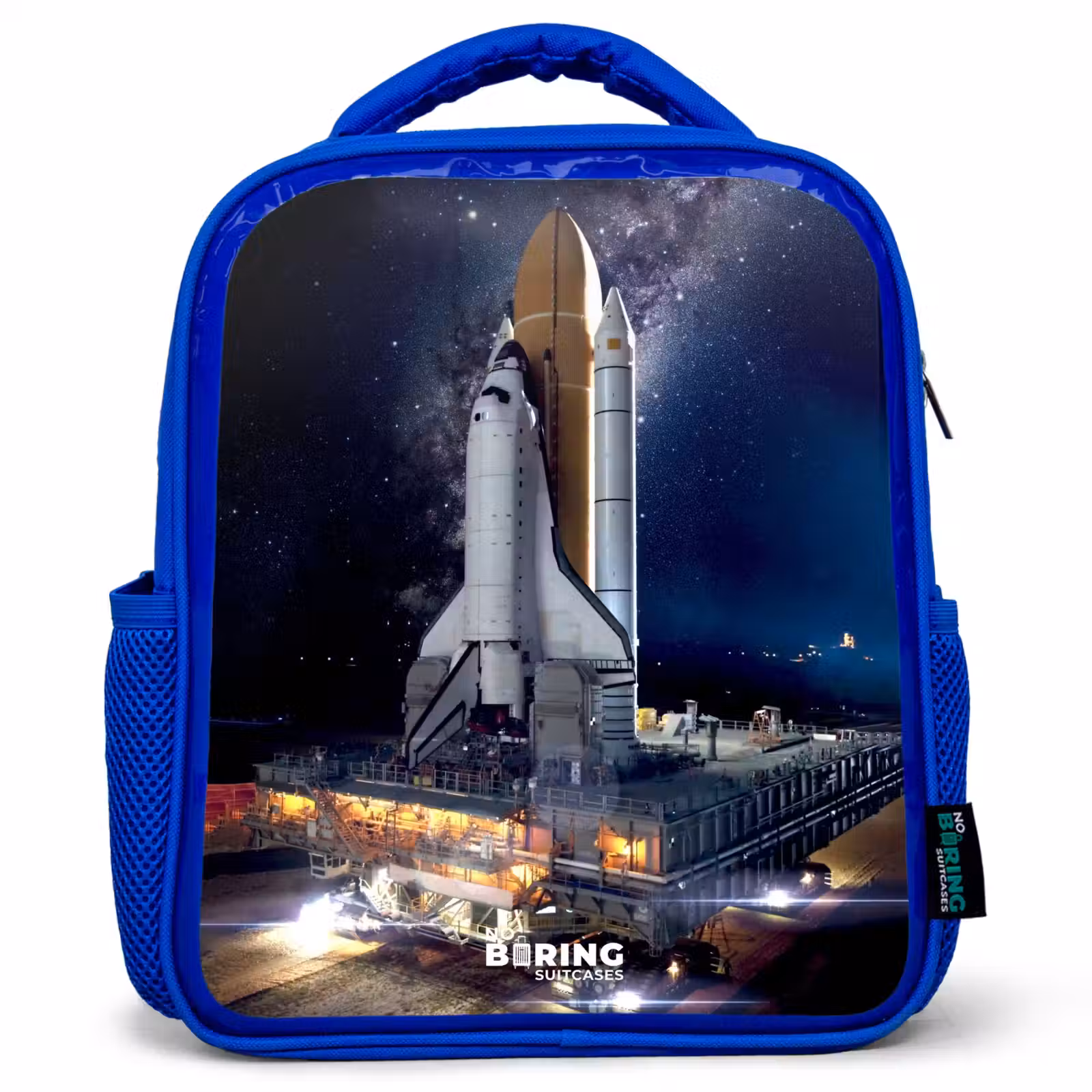 Kinderrugzak - Blauw - Spaceshuttle die kan opstijgen — 1