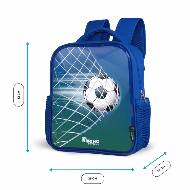 Kinderrugzak - Blauw - Bal in het goal — 6