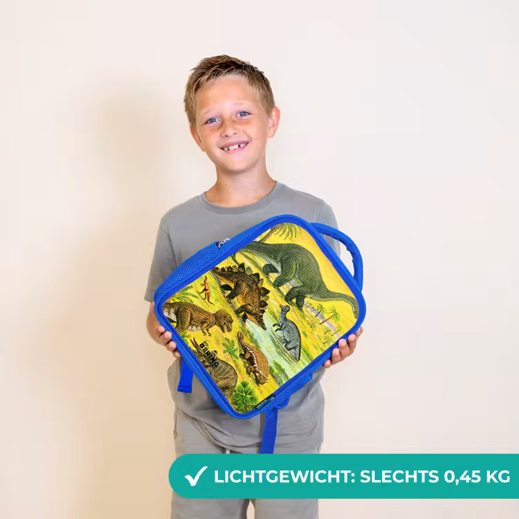 Kinderrugzak - Blauw - Dino's bij het water — 2