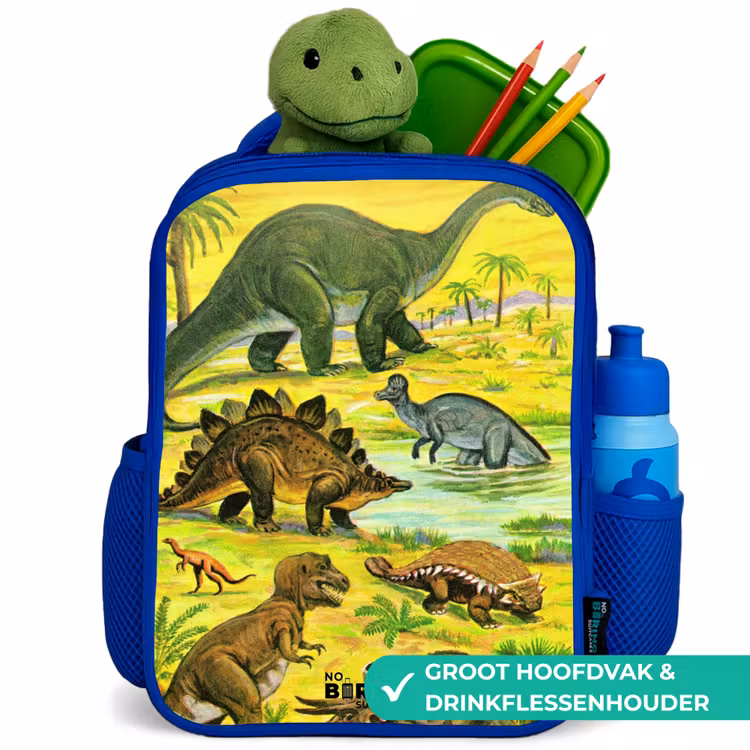 Kinderrugzak - Blauw - Dino's bij het water — 5