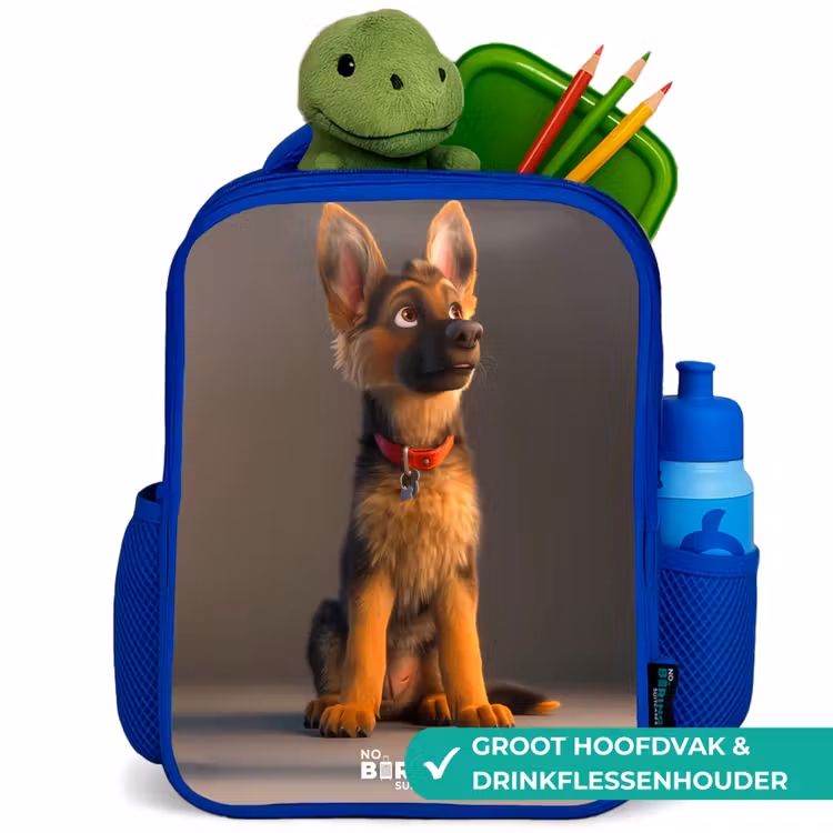 Kinderrugzak - Blauw - Hidde herder — 5