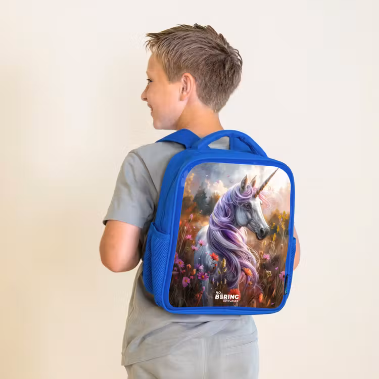 Kinderrugzak - Blauw - Lavendel lentehoorn β 3