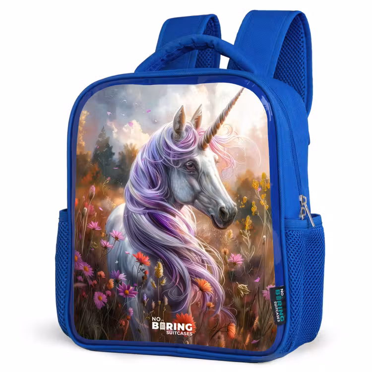 Kinderrugzak - Blauw - Lavendel lentehoorn β 9