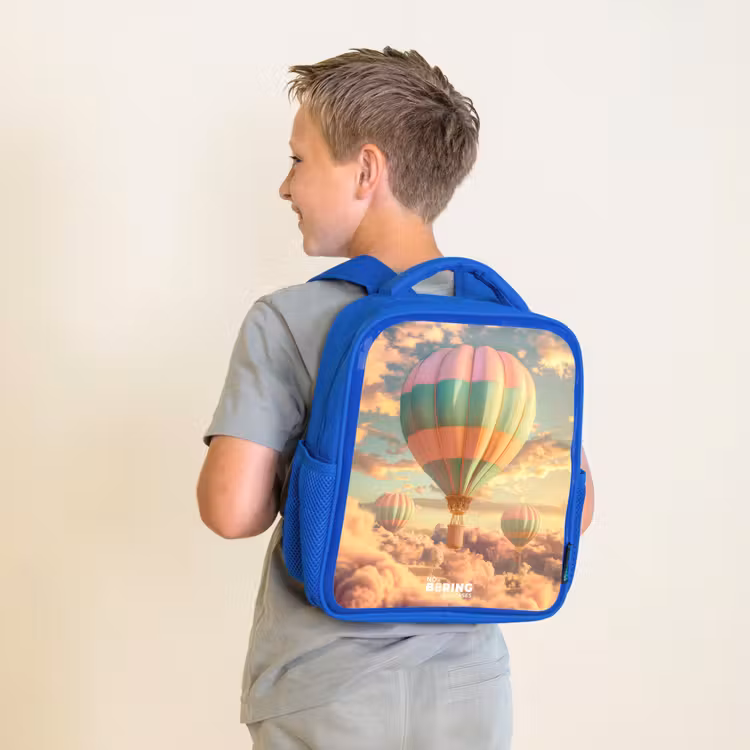 Kinderrugzak - Blauw - Pastel skyliner — 3