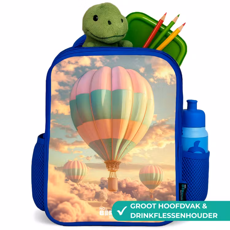 Kinderrugzak - Blauw - Pastel skyliner — 5
