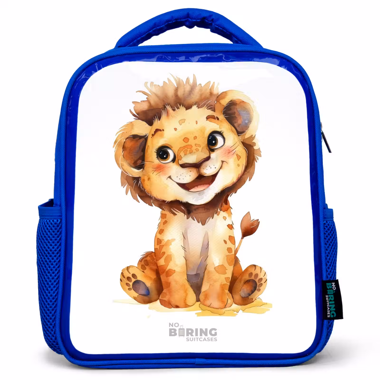 Kinderrugzak - Blauw - Baby leeuw — 1