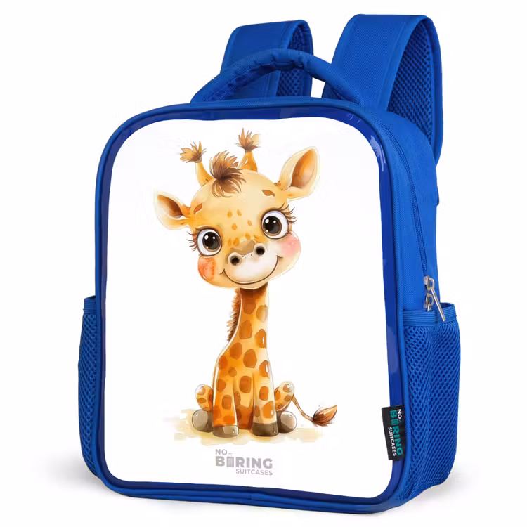 Kinderrugzak - Blauw - Baby giraffe — 9