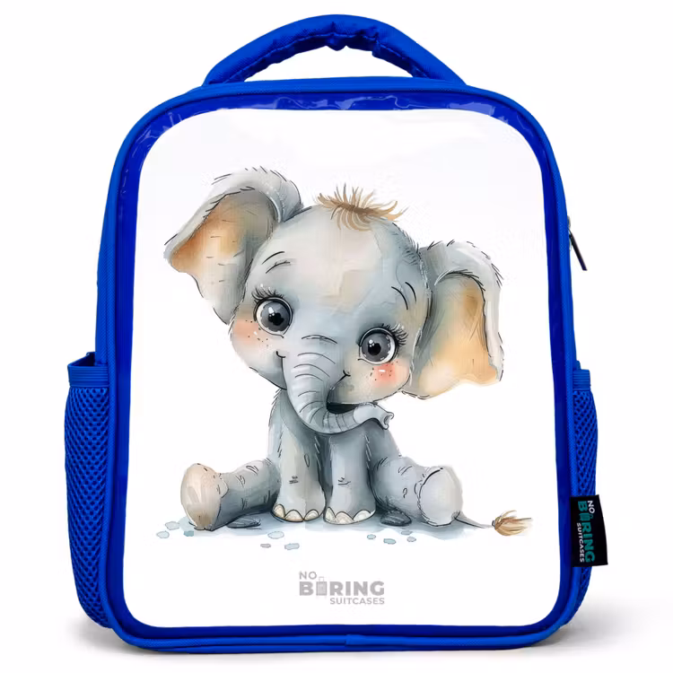 Kinderrugzak - Blauw - Baby olifant — 1