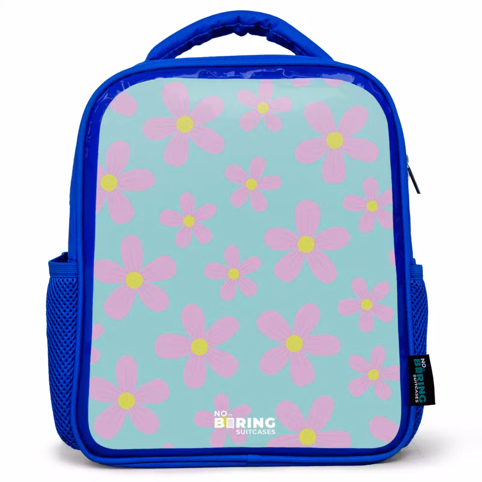 Kinderrugzak - Blauw - Madeliefjesmania mint — 1