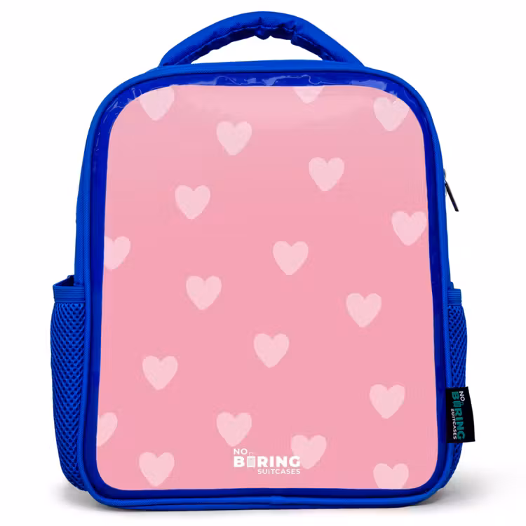 Kinderrugzak - Blauw - Hartjesritme — 1