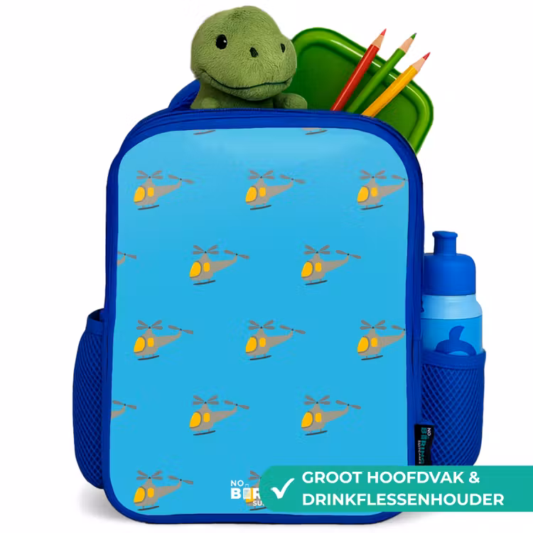 Kinderrugzak - Blauw - Helikopter heibel — 5