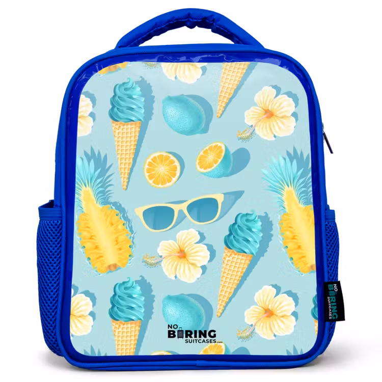Kinderrugzak - Blauw - Ibiza icecream — 1