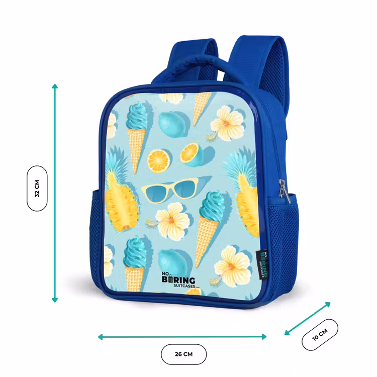 Kinderrugzak - Blauw - Ibiza icecream — 6