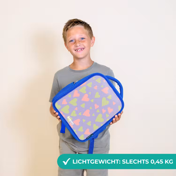 Kinderrugzak - Blauw - Lovely lila — 2