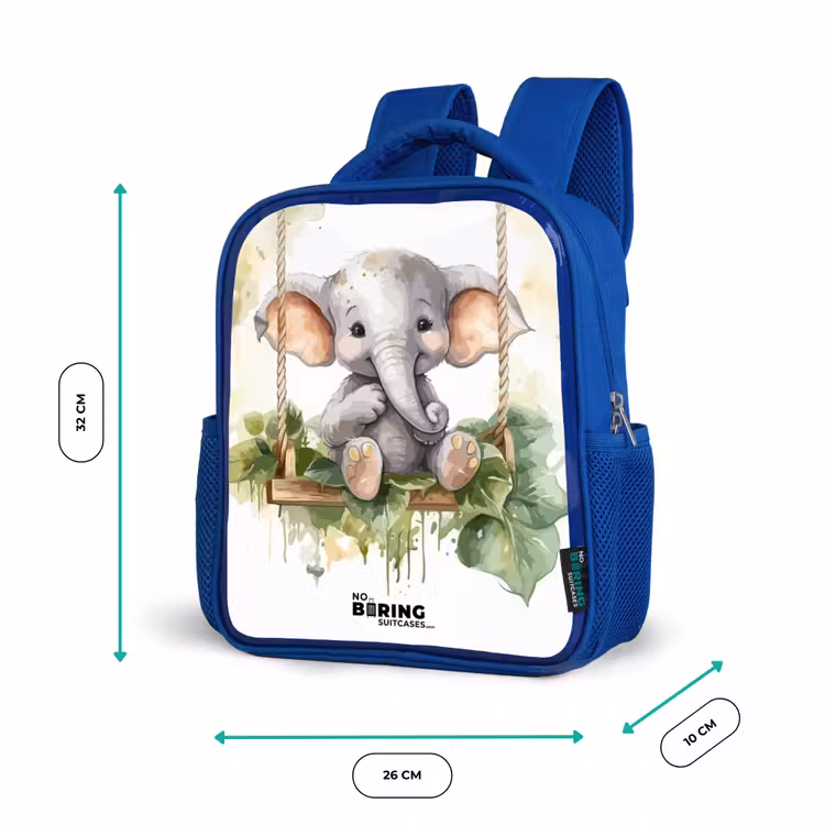 Kinderrugzak - Blauw - Onno olifant — 6