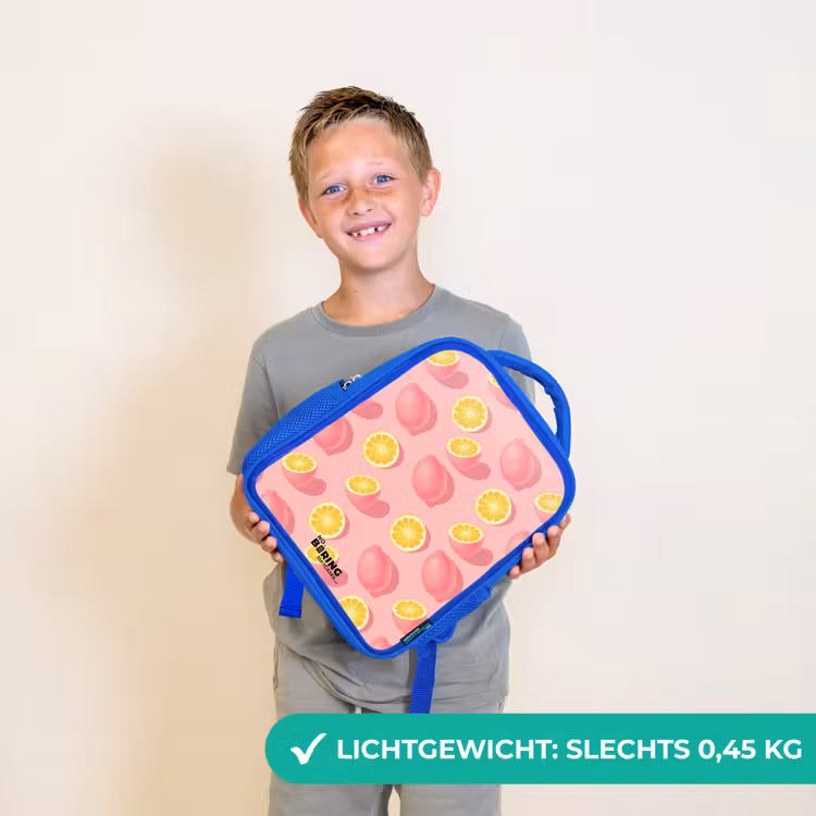 Kinderrugzak - Blauw - Pink limoncello — 2