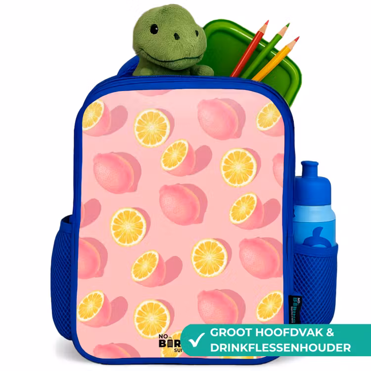 Kinderrugzak - Blauw - Pink limoncello — 5