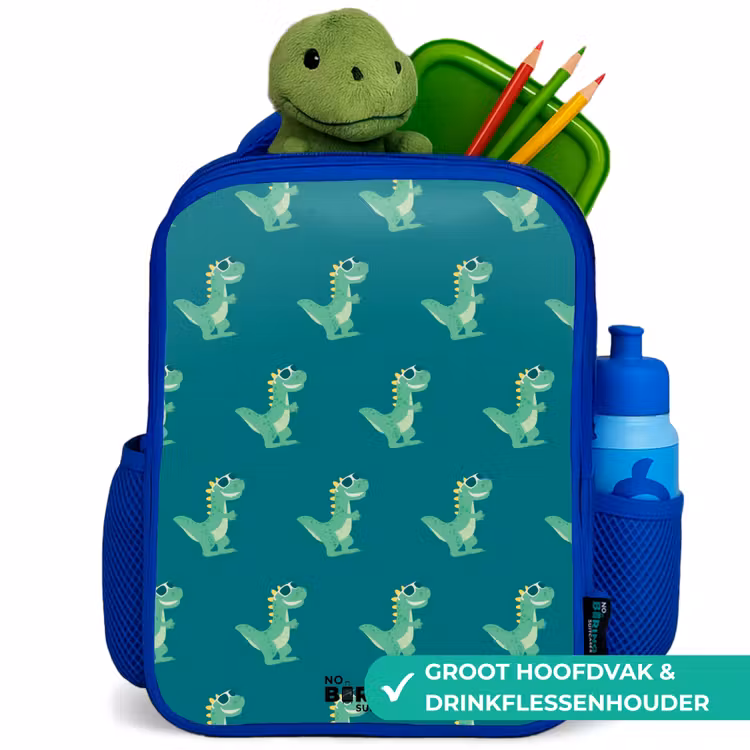 Kinderrugzak - Blauw - Tyranosaurus specs — 5