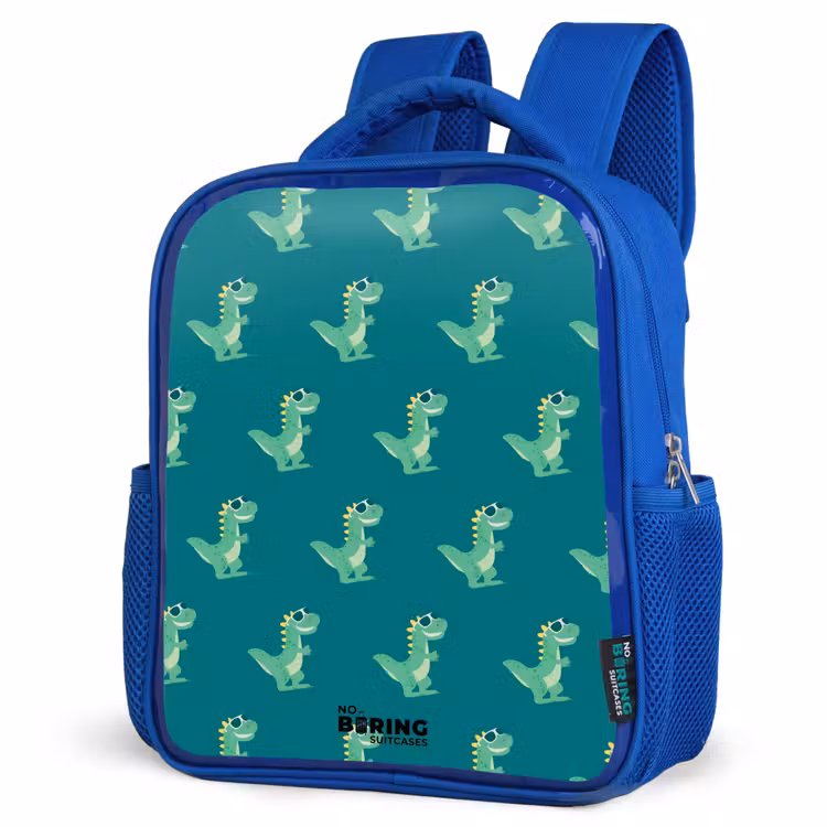 Kinderrugzak - Blauw - Tyranosaurus specs — 9