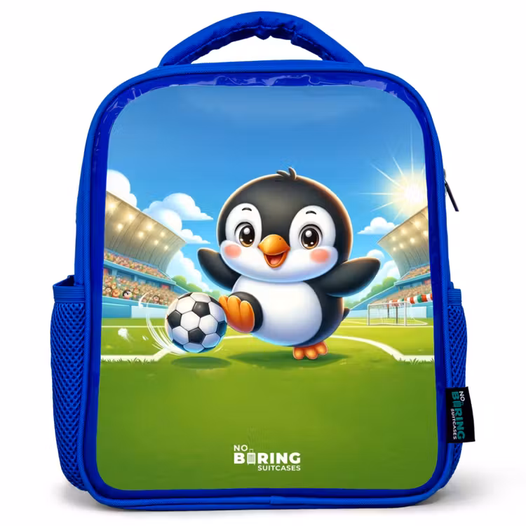Kinderrugzak - Blauw - Penalty pinguïn — 1