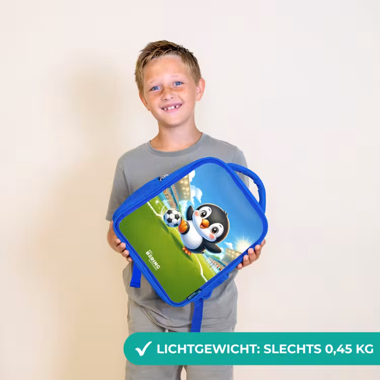 Kinderrugzak - Blauw - Penalty pinguïn — 2