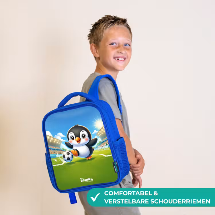 Kinderrugzak - Blauw - Penalty pinguïn — 4