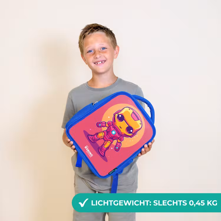 Kinderrugzak - Blauw - Roze ranger — 2
