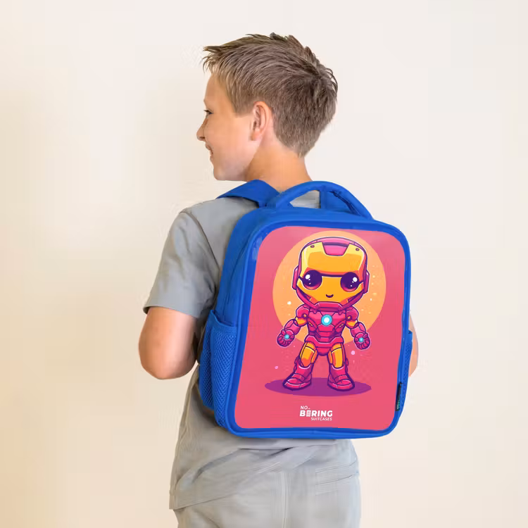 Kinderrugzak - Blauw - Roze ranger — 3