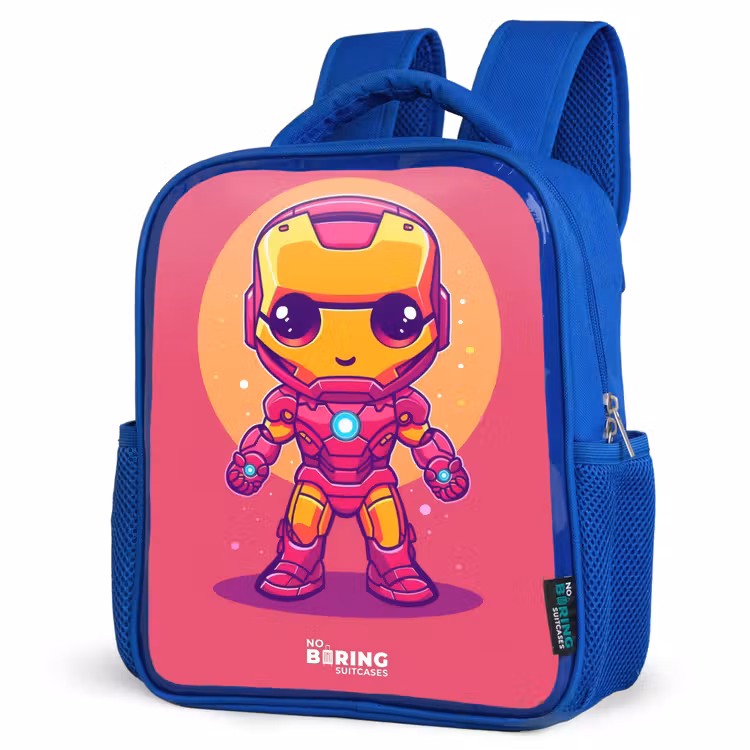 Kinderrugzak - Blauw - Roze ranger — 9