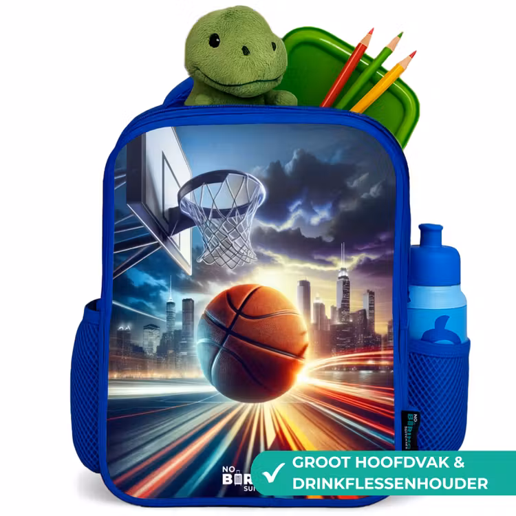 Kinderrugzak - Blauw - Slam dunk β 5