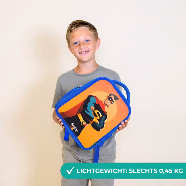 Kinderrugzak - Blauw - Sunny superhero — 2