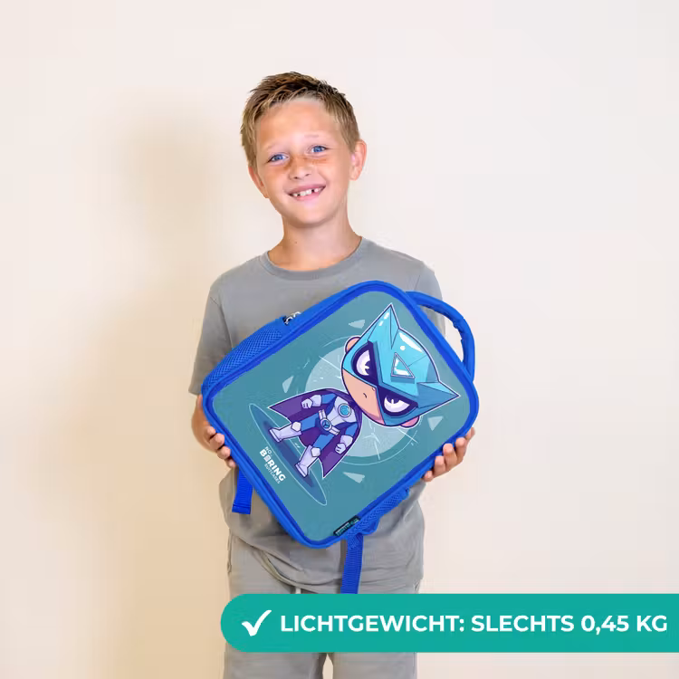 Kinderrugzak - Blauw - Turquoise tornado — 2