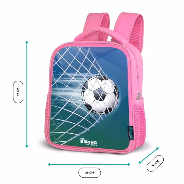 Kinderrugzak - Roze - Bal in het goal — 3