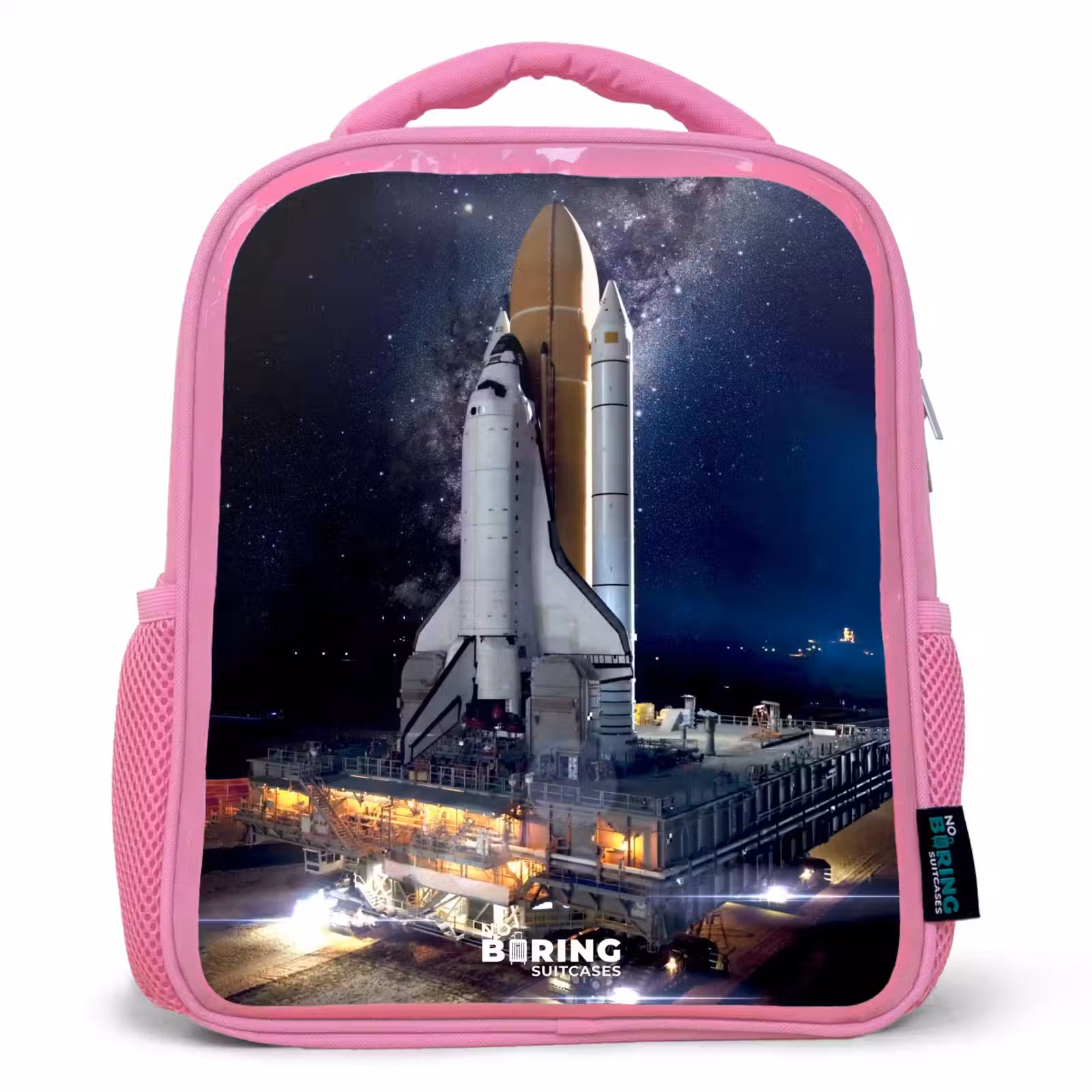 Kinderrugzak - Roze - Spaceshuttle die kan opstijgen — 1