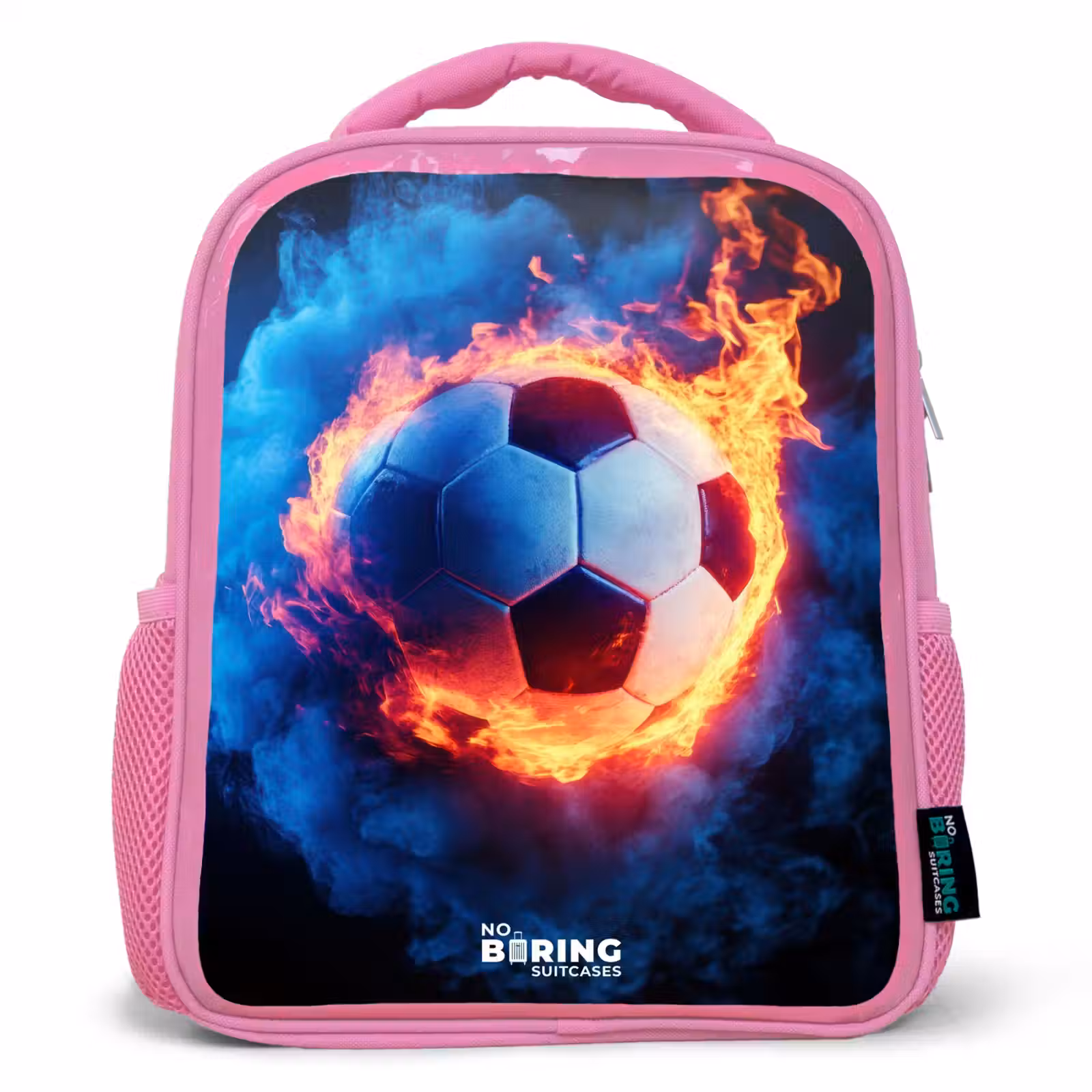 Kinderrugzak - Roze - Voetbal in vuur en ijs — 1
